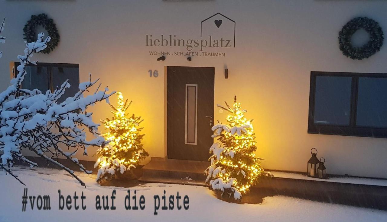Lieblingsplatz - Ski in und Ski out See Exterior foto